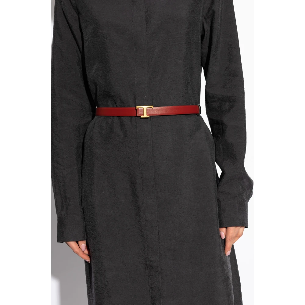 TOD'S Omkeerbare riem Black Dames