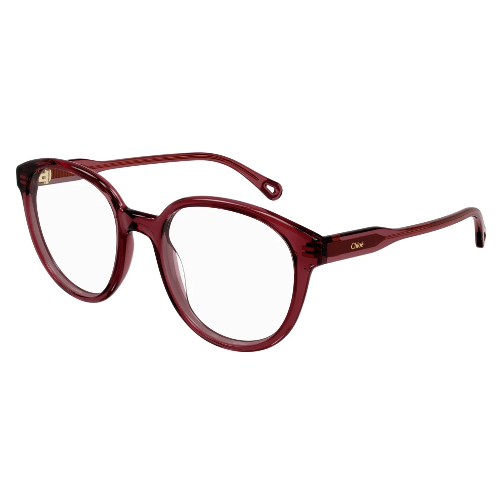 Chloé Unisex Red Oval Frame