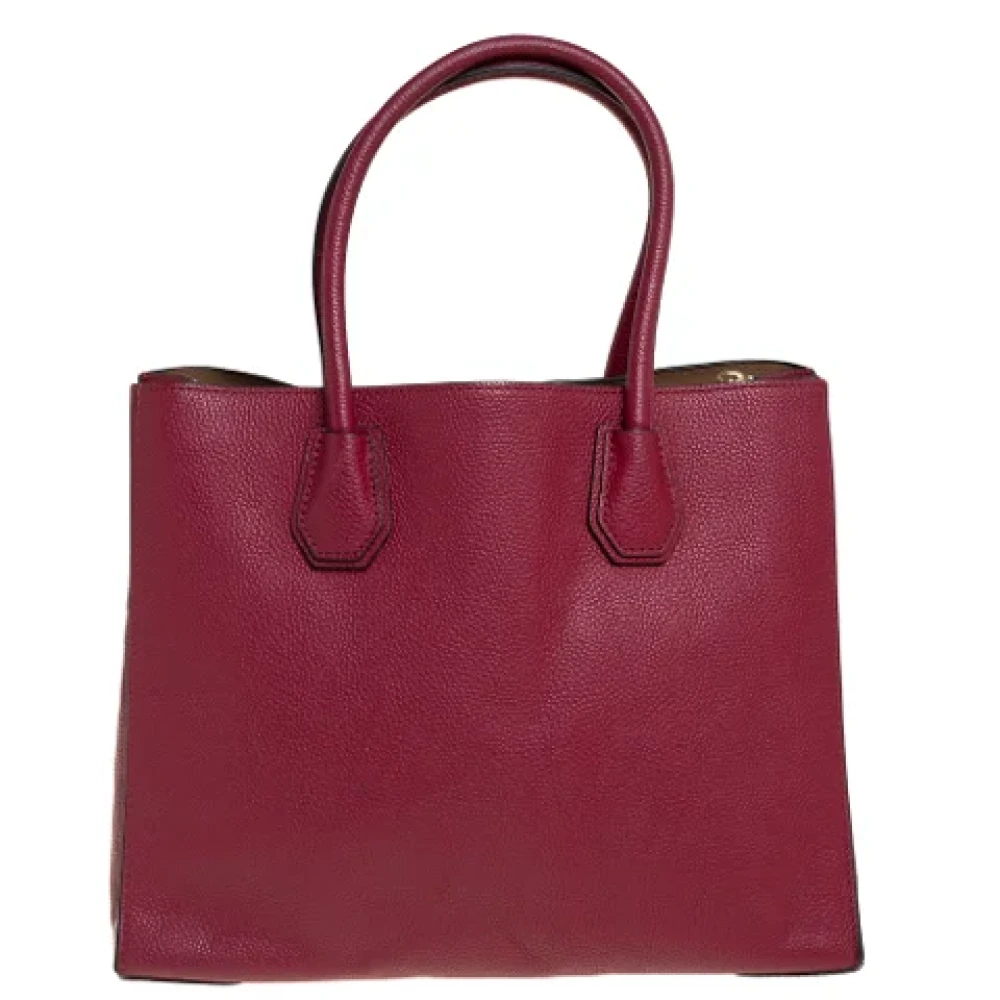 Michael Kors Pre-owned Leather totes Red Dames