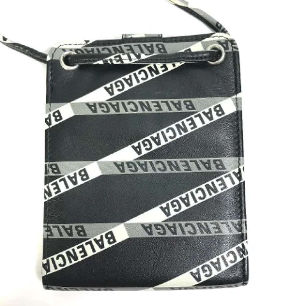 Balenciaga Vintage Pre-owned Leather balenciaga-bags Black Dames