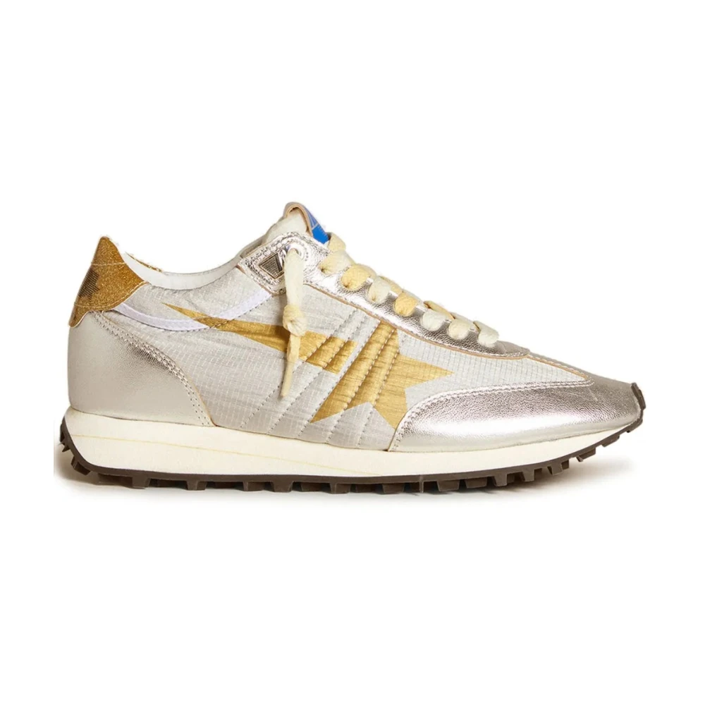 Golden Goose Women's Golden Glitter Printed Baskets