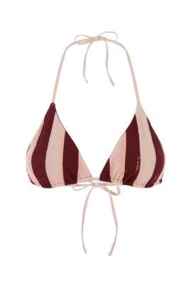 Pequin Lycra Triangle Bikini Top