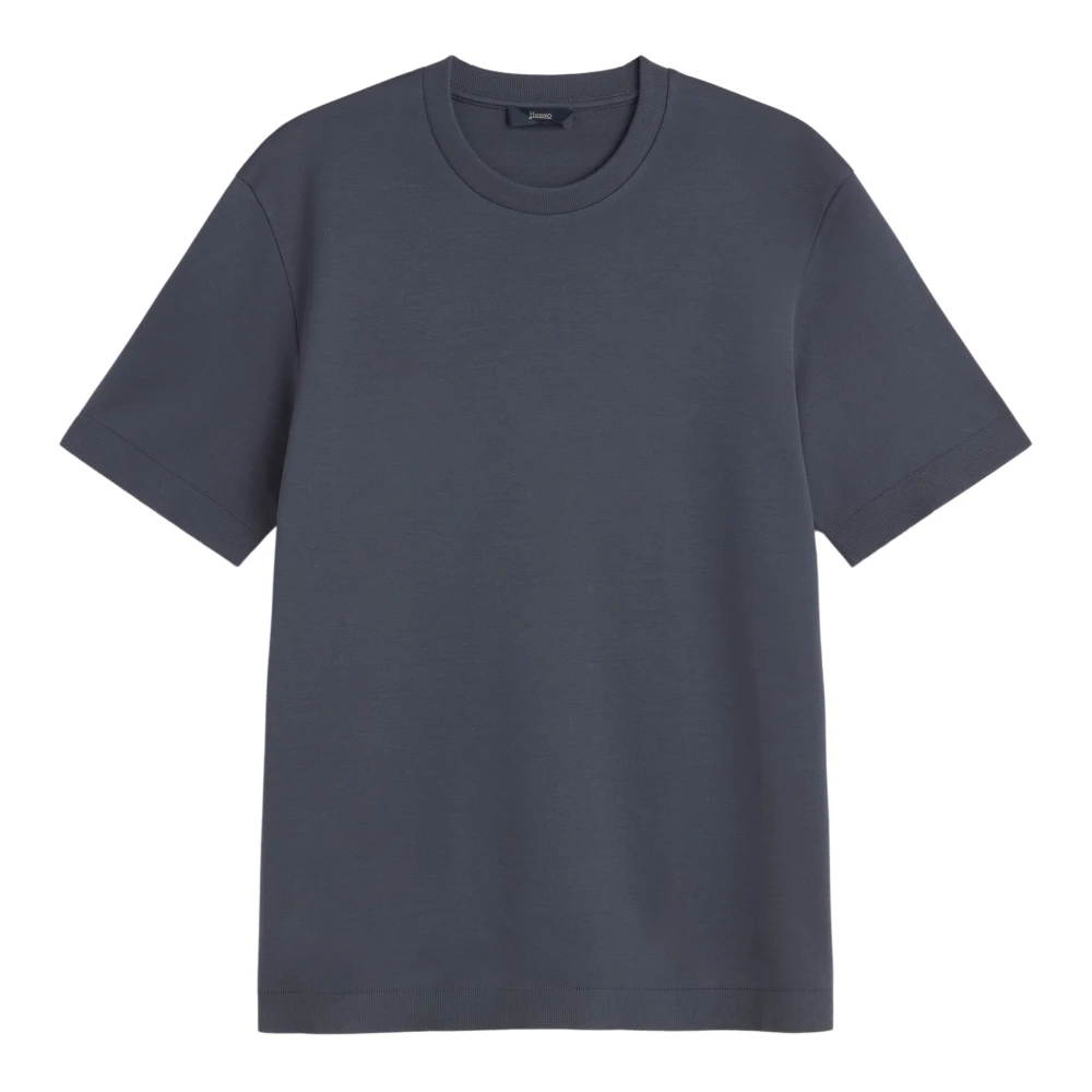 Herno - Tops > T-Shirts - Gray - Herno - Modalova