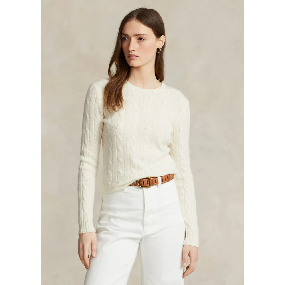 Polo Ralph Lauren Round-neck Knitwear Beige Dames