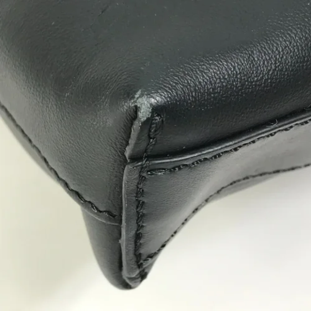 Fendi Vintage Pre-owned Leather fendi-bags Black Dames