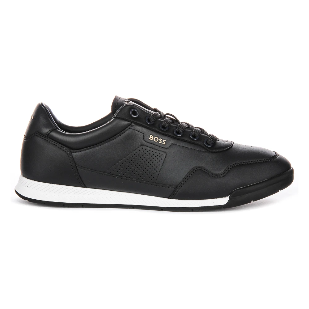 Hugo Men's Blue Sneakers, 8 Uk, Dark Low Profile Trainers