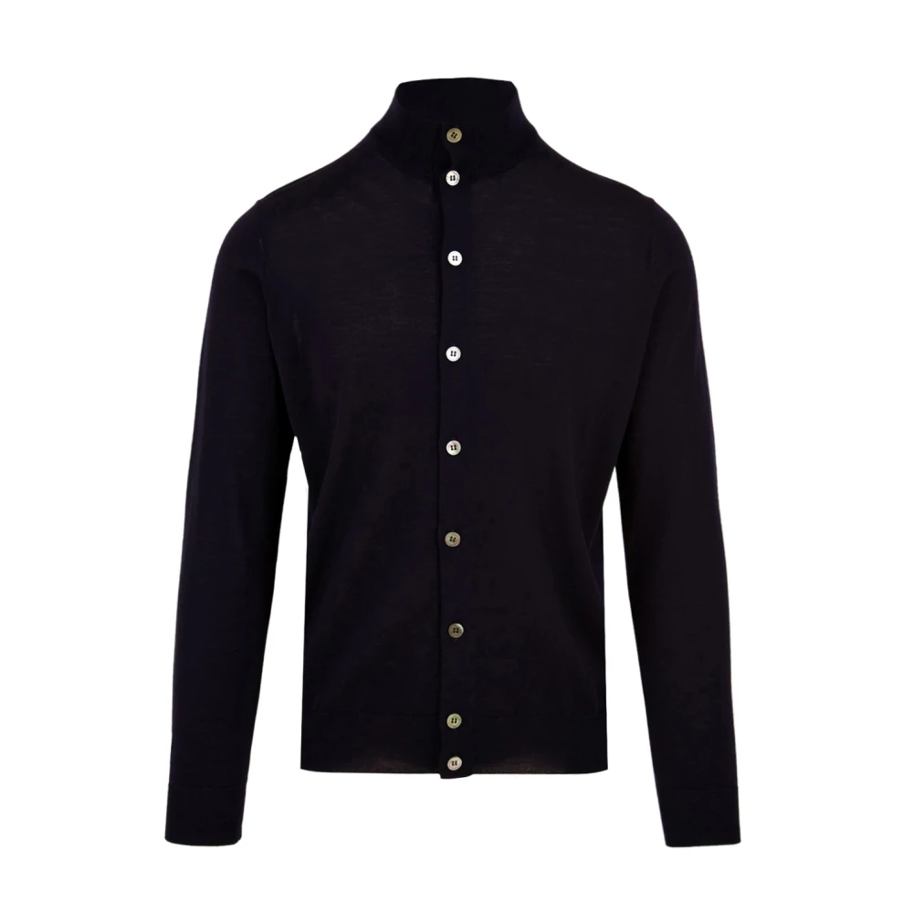 Filippo De Laurentiis Blue Cardigans, Male, Xl, Blousotto