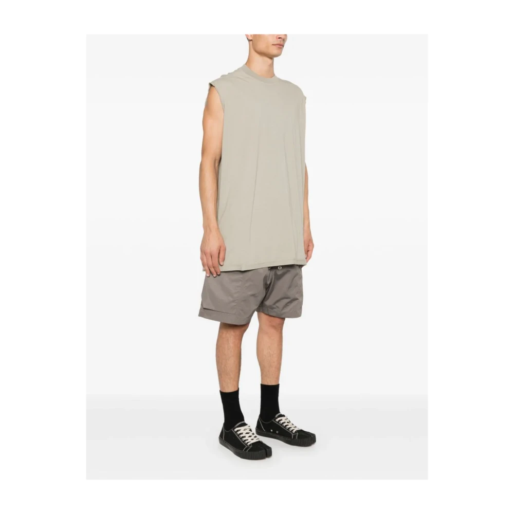 Rick Owens Tarp T-Shirt Gray Heren