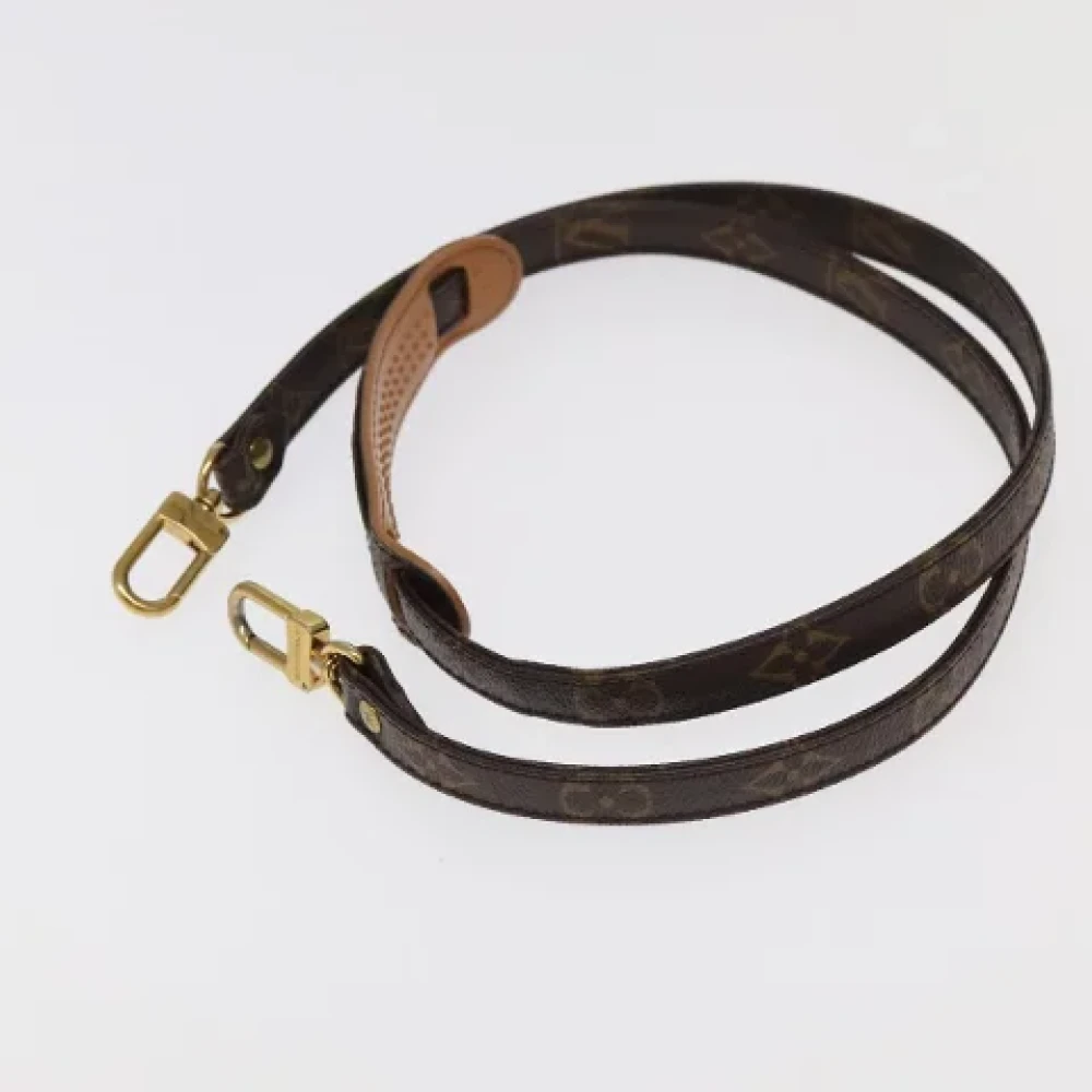 Louis Vuitton Vintage Pre-owned Leather home-office Brown Dames