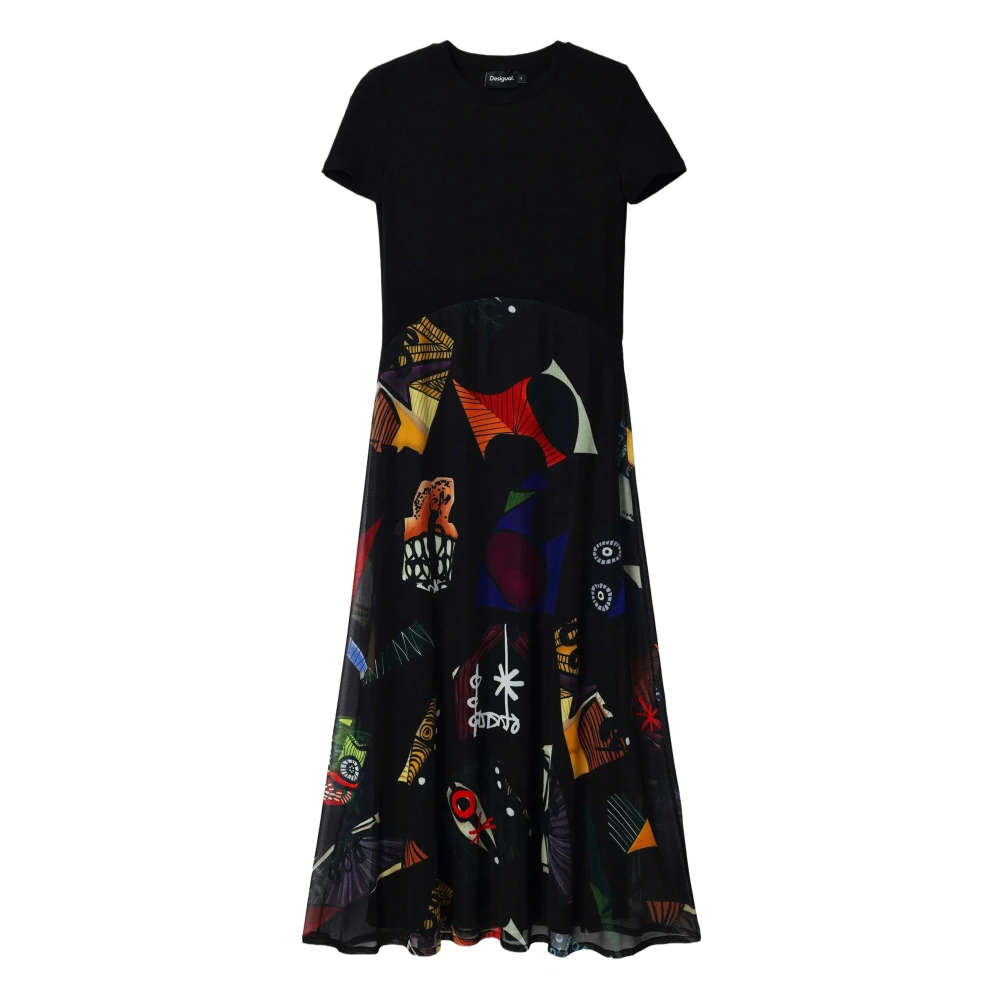 Desigual Midi Dresses Multicolor Dames