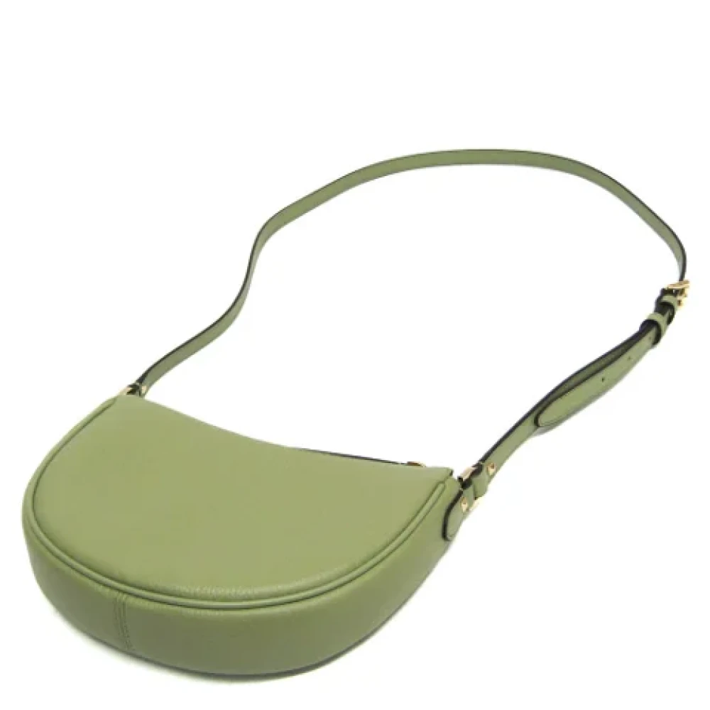 Michael Kors Pre-owned Leather shoulder-bags Green Dames