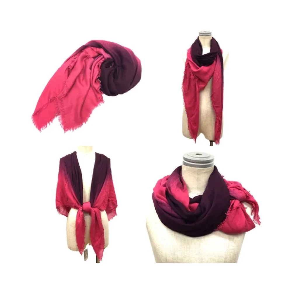 Bottega Veneta Vintage Pre-owned Fabric scarves Multicolor Dames