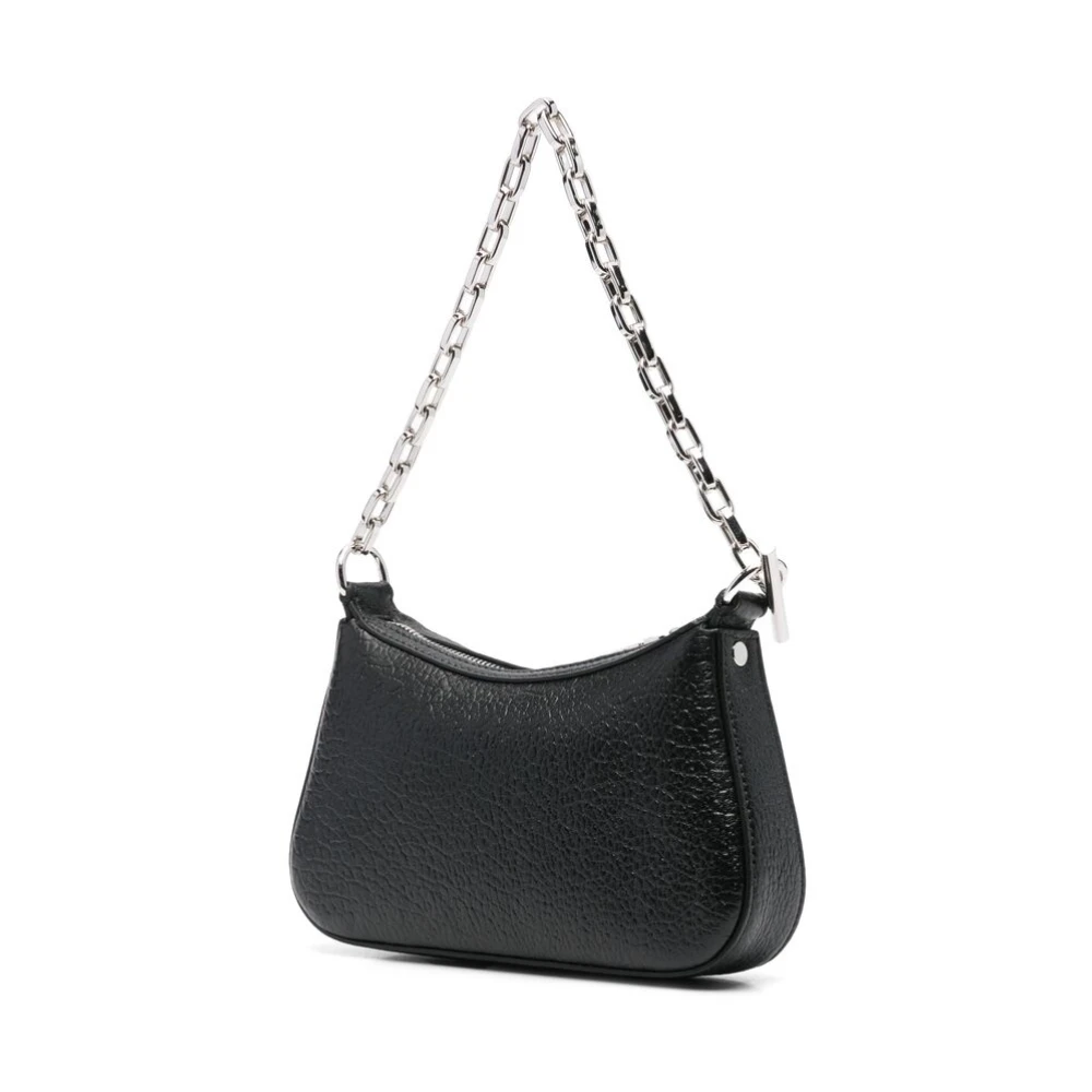 alexander mcqueen Zwarte tas met ritssluiting Black Dames