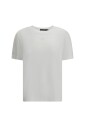 t-shirt-a-logo-avec-encolure-cotelee