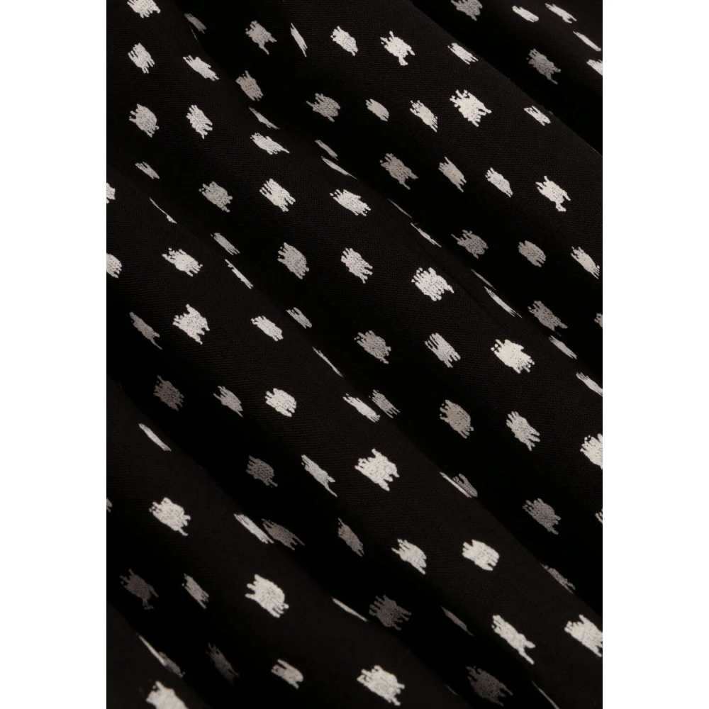 NEO NOIR Zwarte Mini Stitch Jurk Black Dames