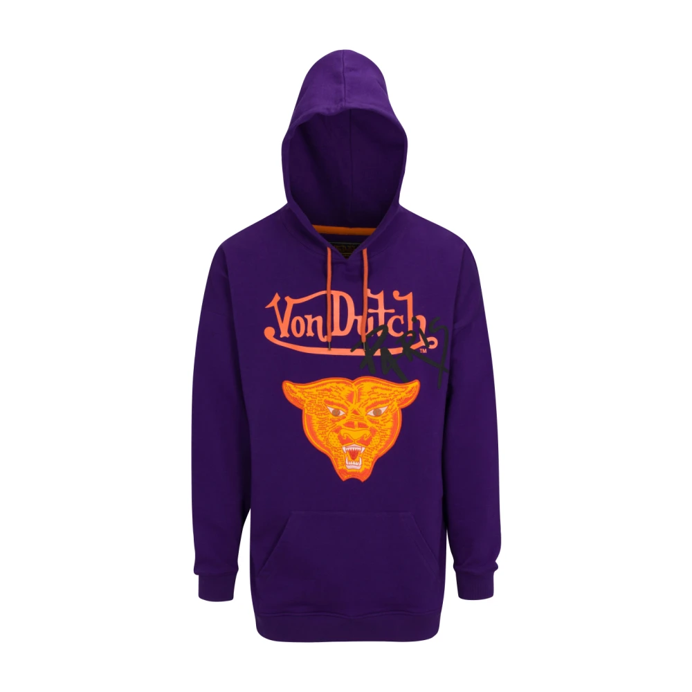 Von Dutch Levonne Sweatshirt Comfortabel en stijlvol Purple Heren
