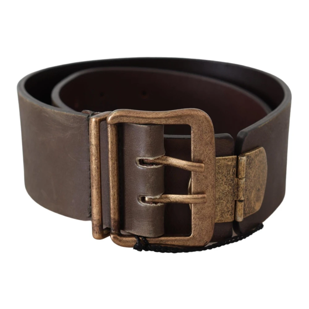 Ermanno Scervino Men's Brown Belts,, Leather Fashion Belt Medium