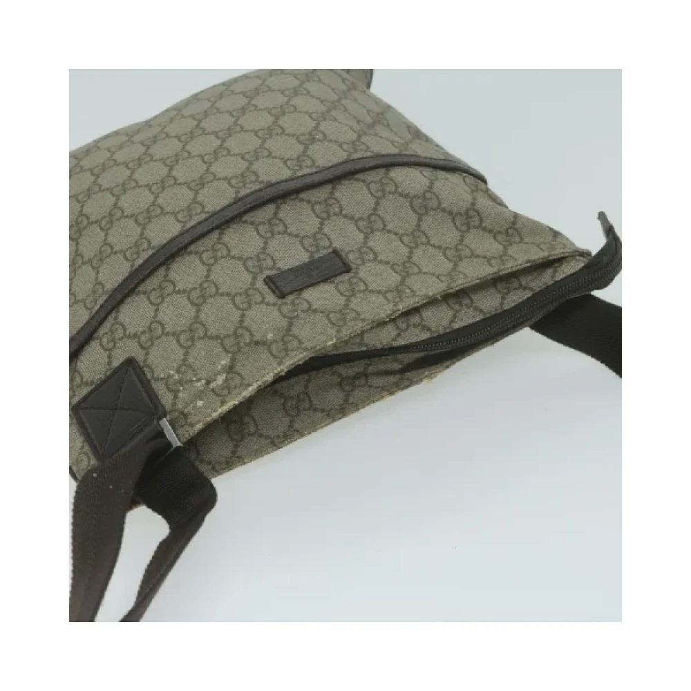 Gucci Vintage Pre-owned Leather gucci-bags Beige Dames