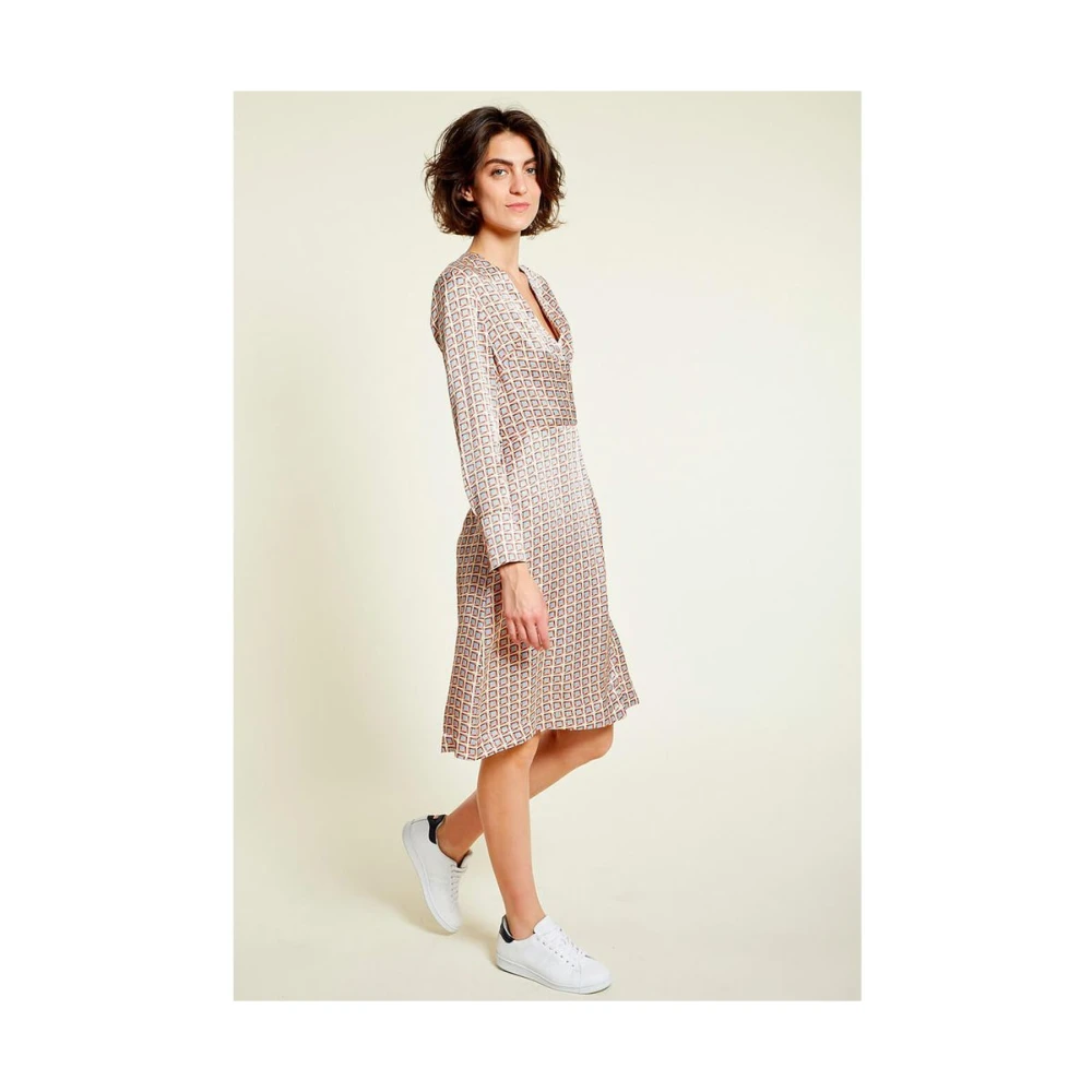 Ines De La Fressange Paris Blida brest print jurk Multicolor Dames