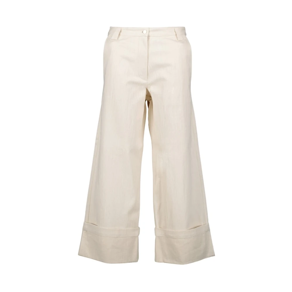 Trousers > Wide Trousers - - Moncler - Modalova