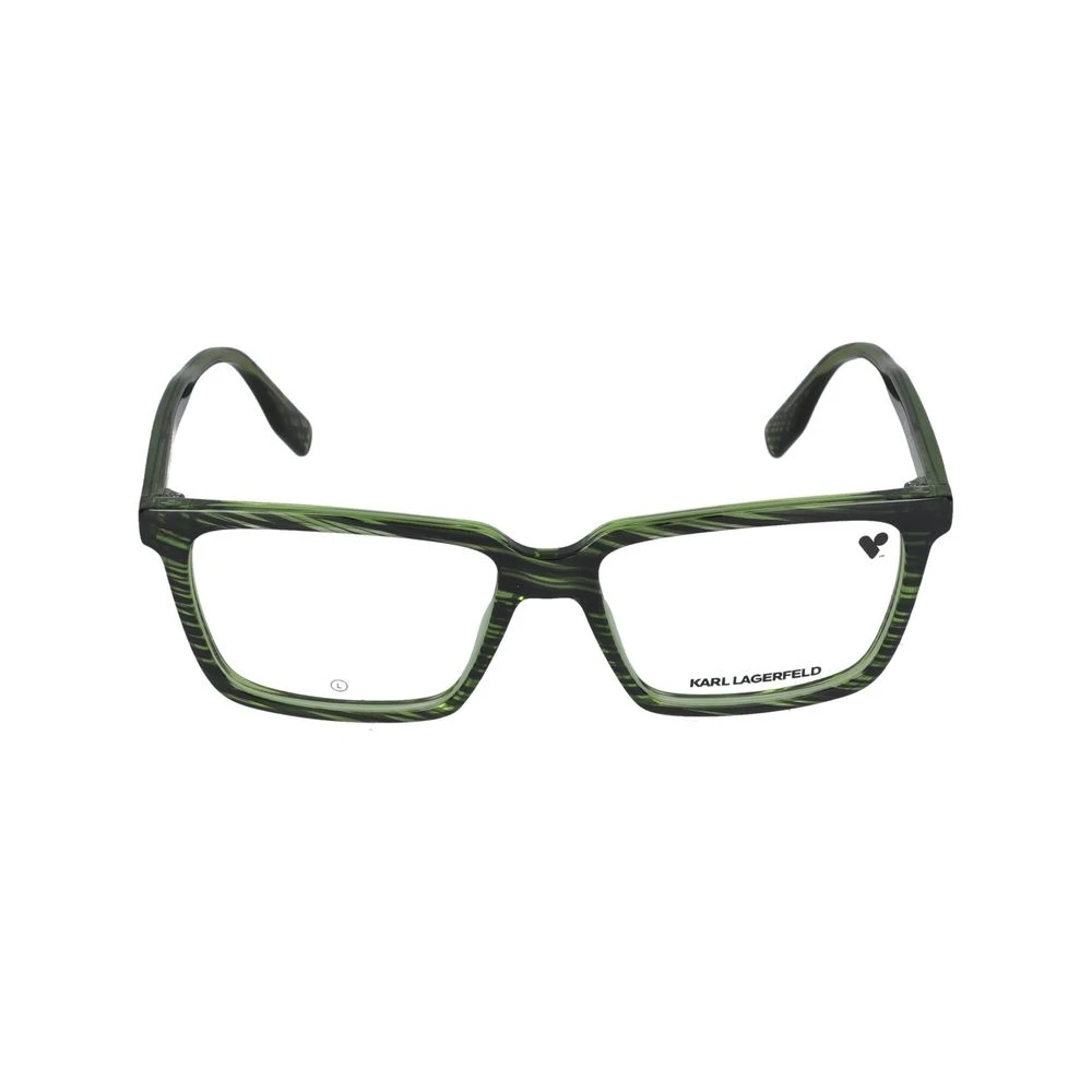 Karl Lagerfeld Green Glasses, Male, 55 Mm, Eyeglasses