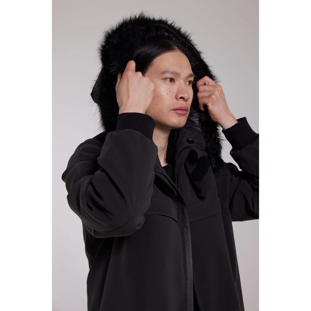 Stutterheim Waterdichte Fishtail Parka Black Heren