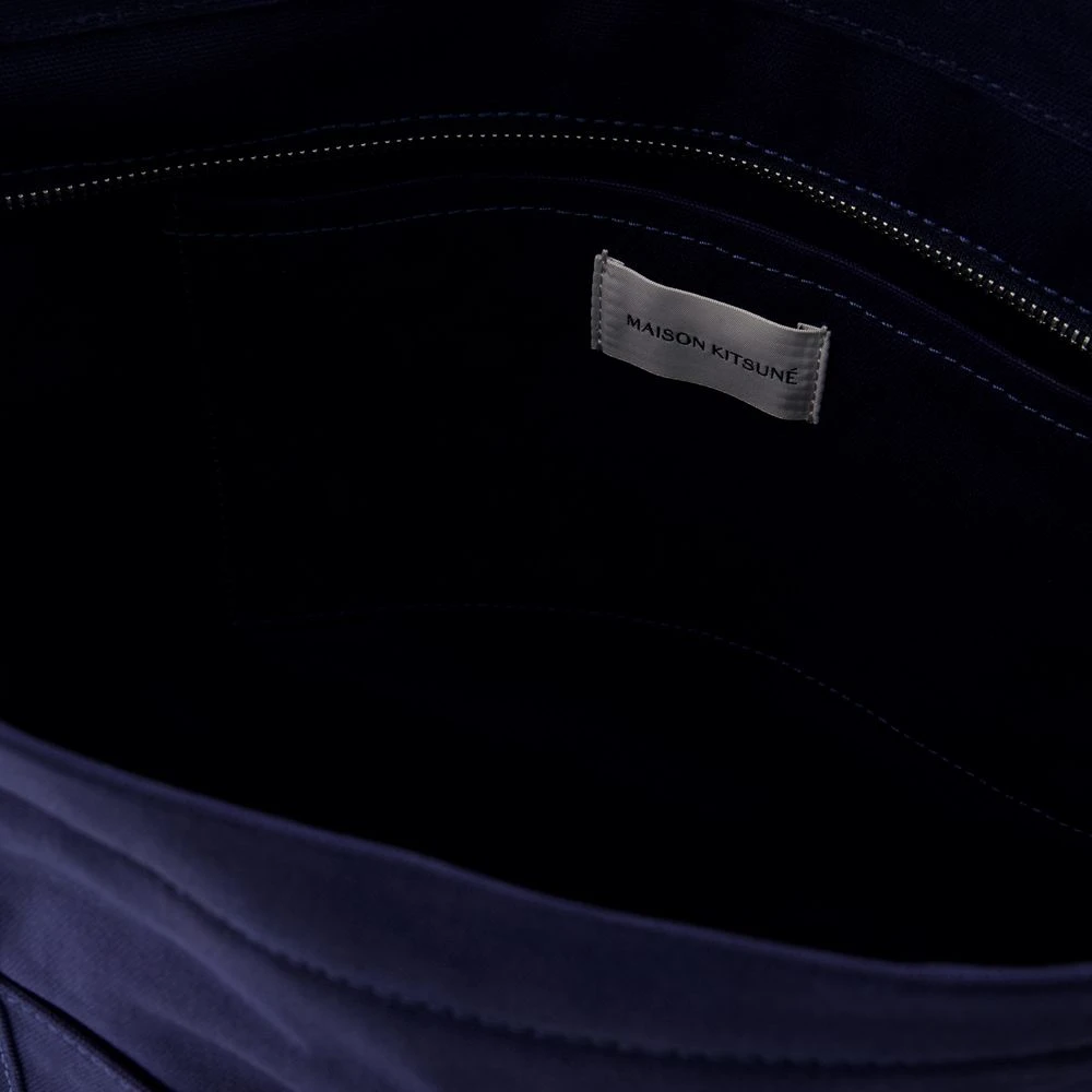 Maison Kitsuné Tote Bags Blue Dames