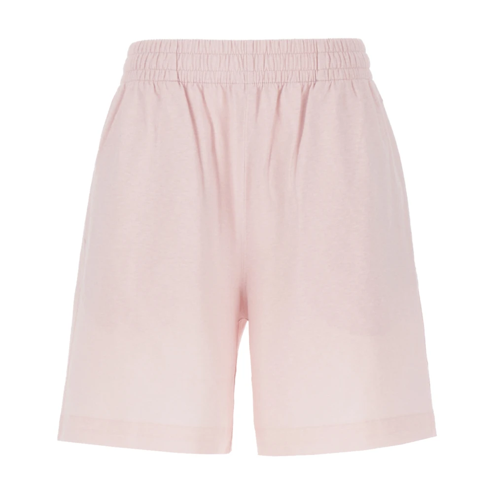 Burberry Women's Pink Cotton Shorts - Casual Shorts - M - Shorts