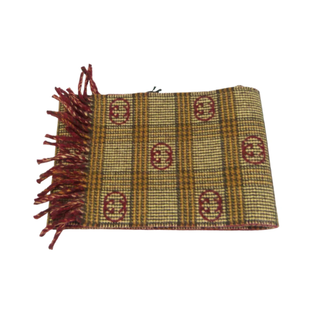 Gucci Sjaal Brown Unisex