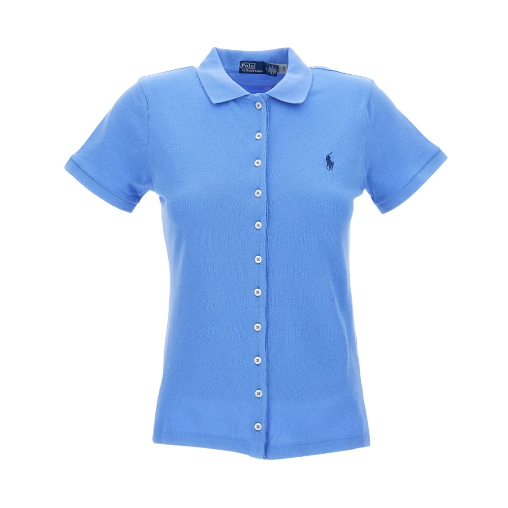 Polo Ralph Lauren Donna Blu Camicette S, New,