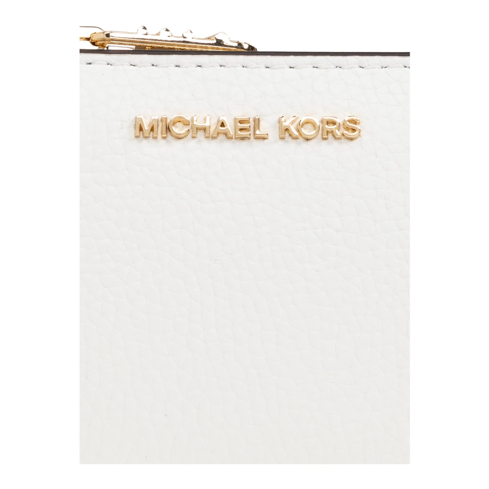 Michael Kors Logo Portemonnee White Dames