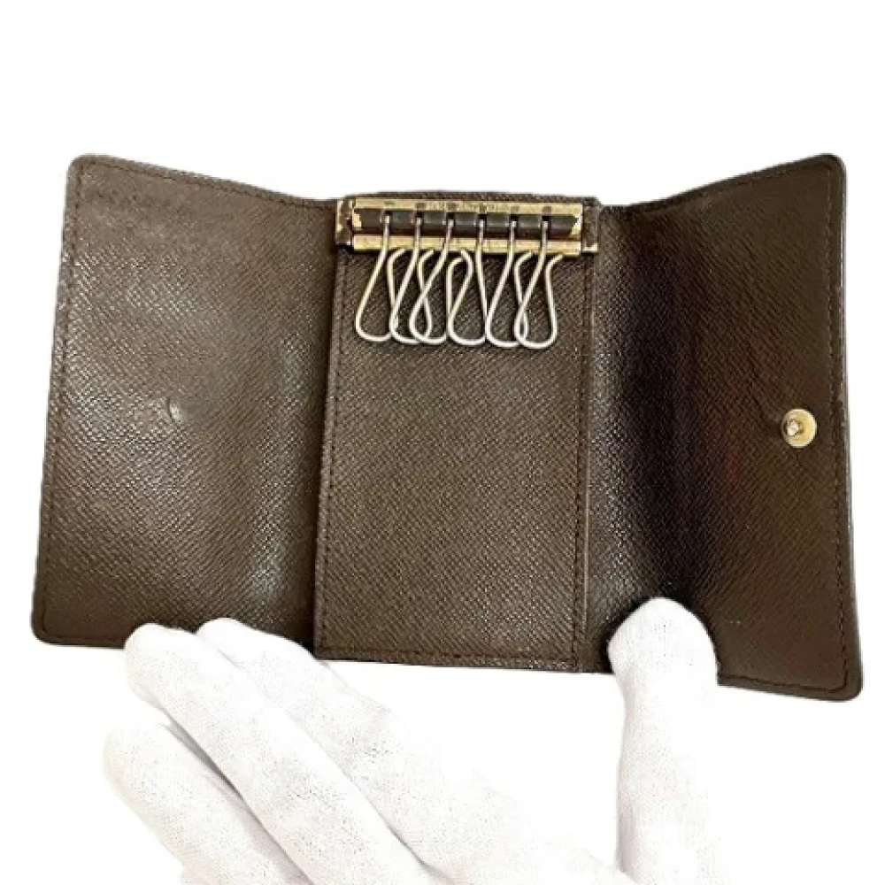 Louis Vuitton Vintage Pre-owned Canvas key-holders Brown Dames