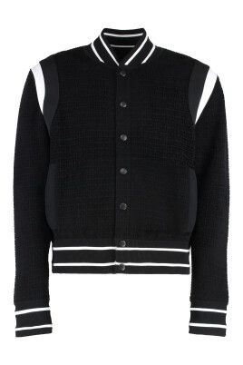 ribbed-knit-bomber-jacket