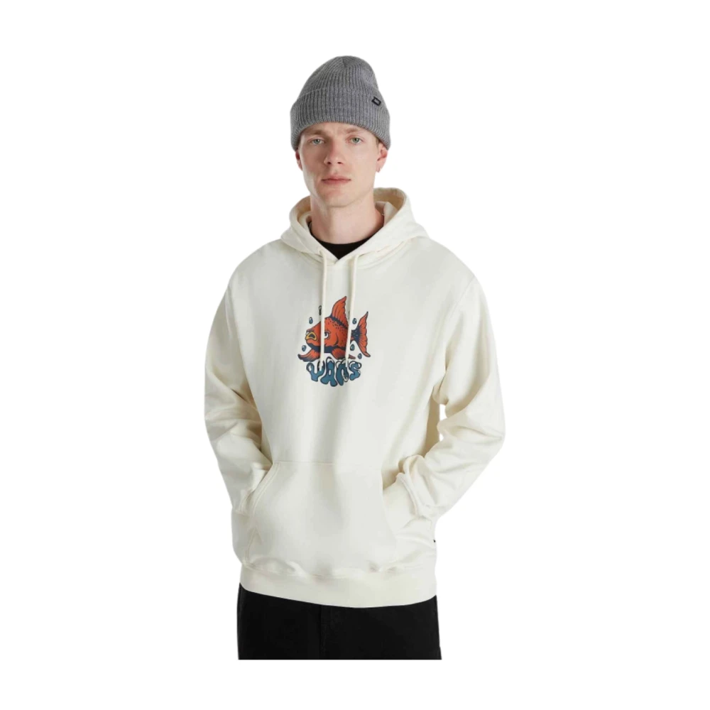 Vans Hoodie met Capuchon Beige Heren
