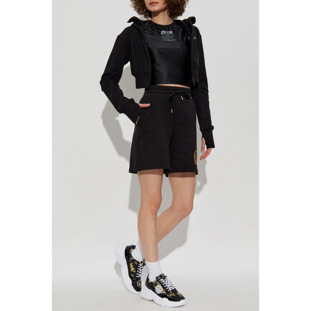 Versace Jeans Couture T-shirt met print Black Dames