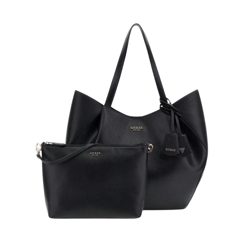 Guess Donna Nero Amorette Bag - Immagine 5