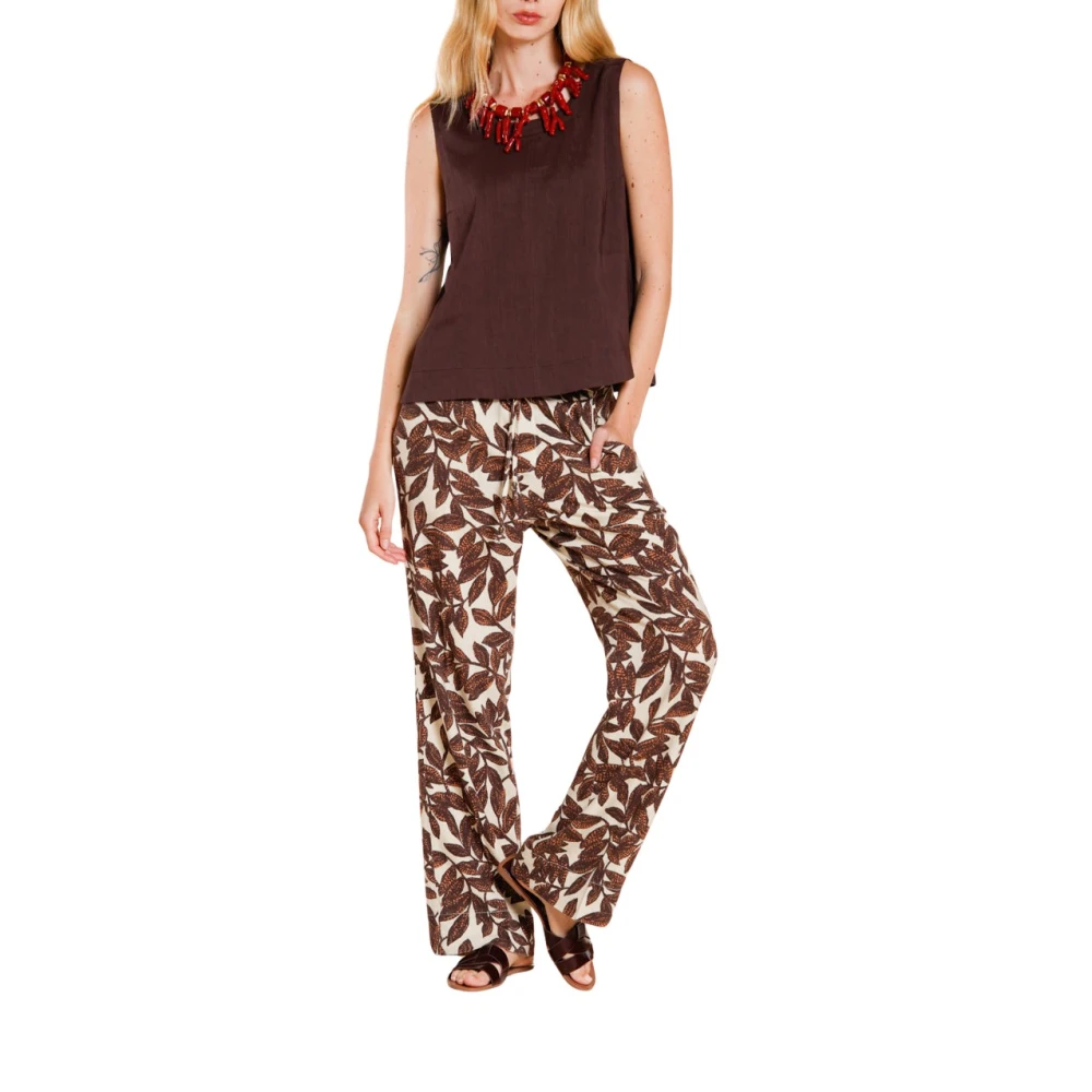 Mason's Mujer Marrón Pantalones, Talla: S