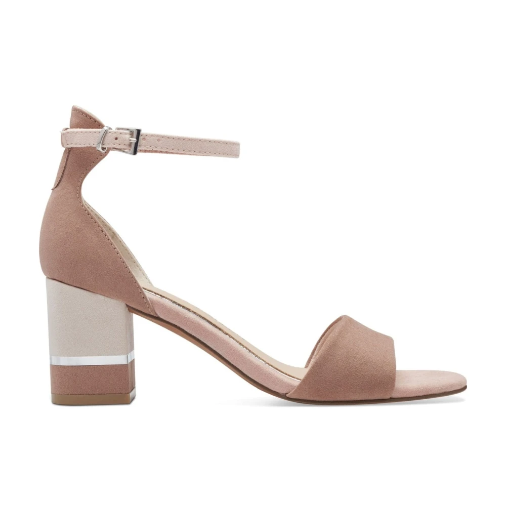 Marco Tozzi Women's Beige Flat Sandals For