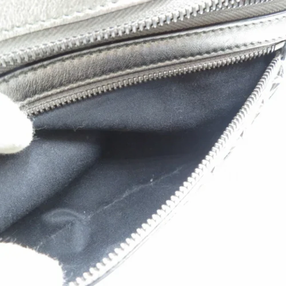 Jimmy Choo Pre-owned Leather shoulder-bags Gray Dames