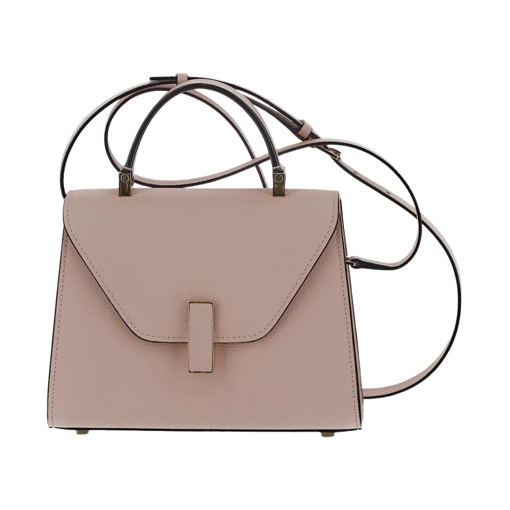 Valextra Leren Micro Tas Pink Dames
