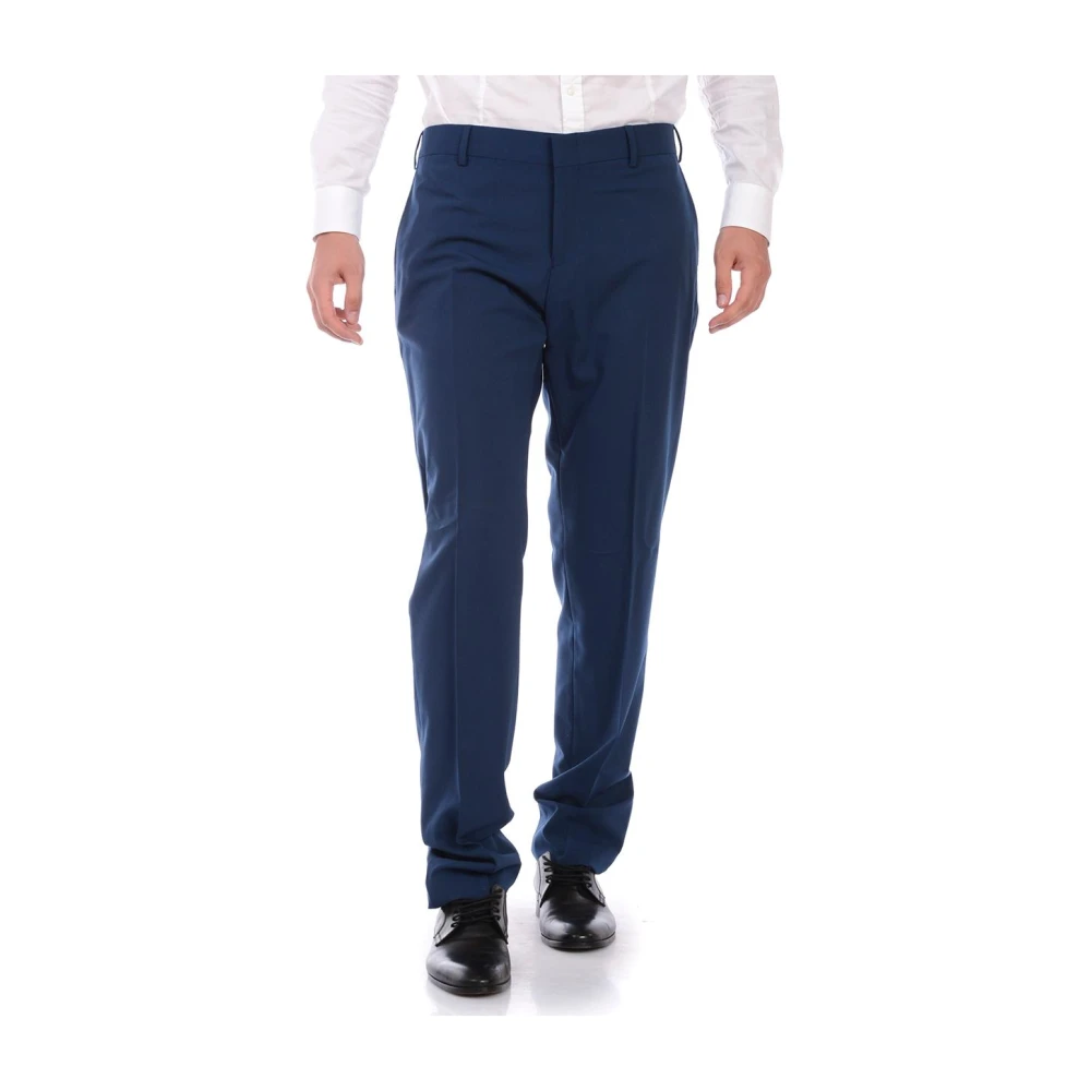 Daniele Alessandrini Blue Stylish Model - Male - Suit Trousers - Xl - Trousers