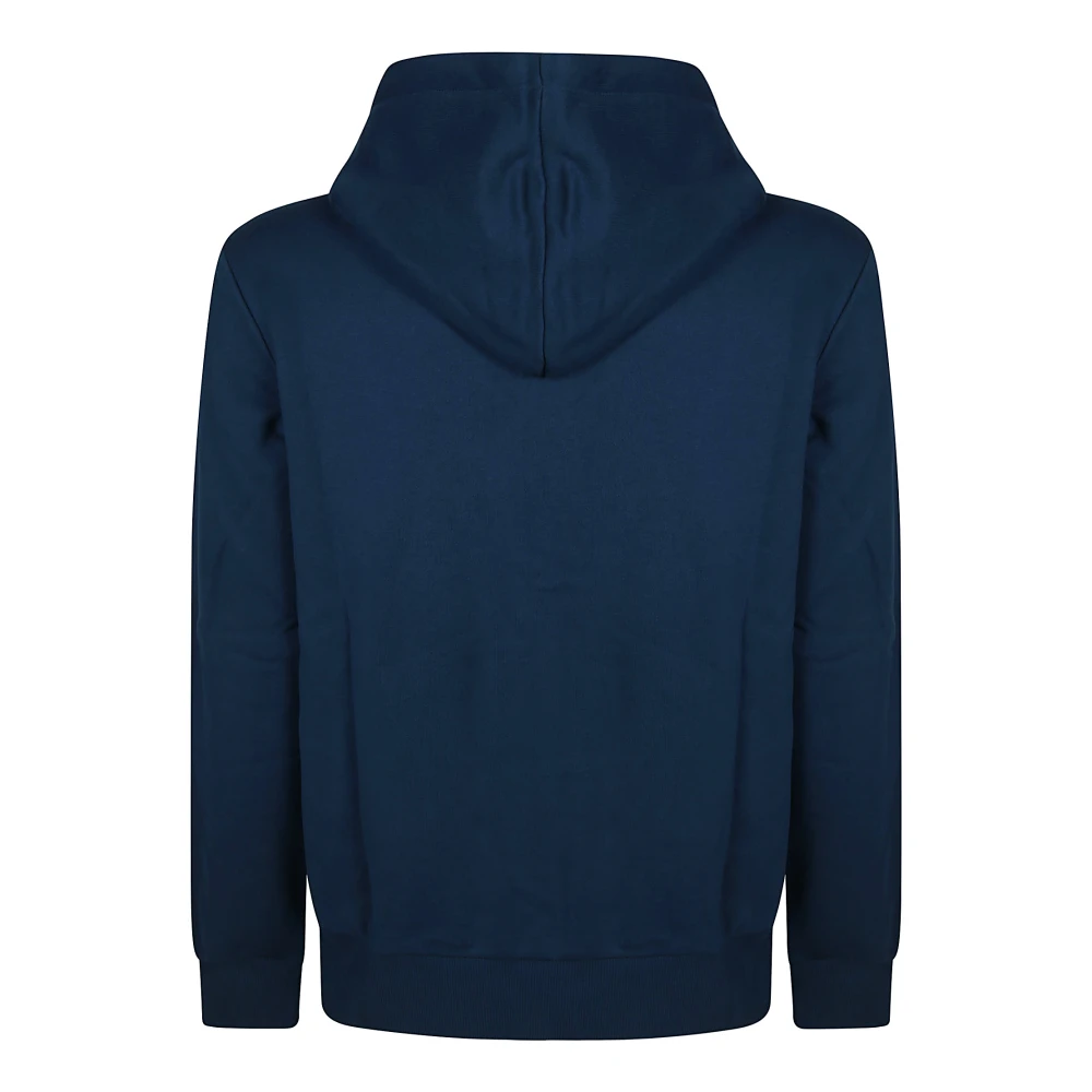 Sun68 Stijlvolle Zip Hoodie Blue Heren