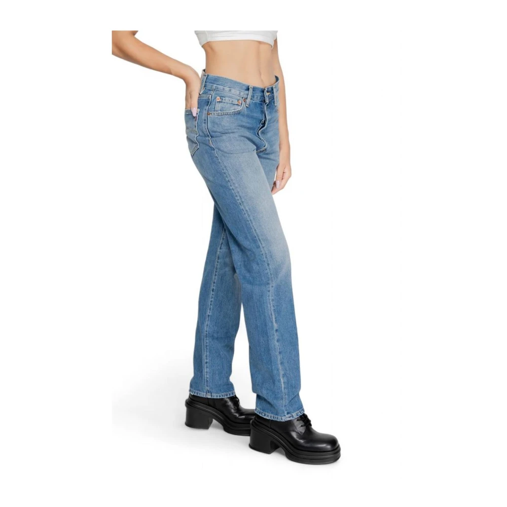 Replay Slim-fit Jeans Blue Dames