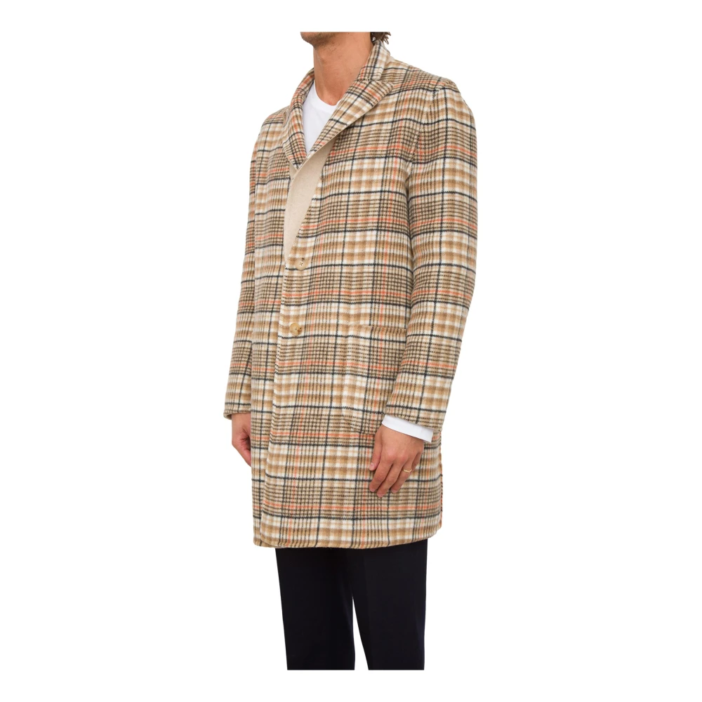 ETRO Omkeerbare Beige Jas Beige Heren