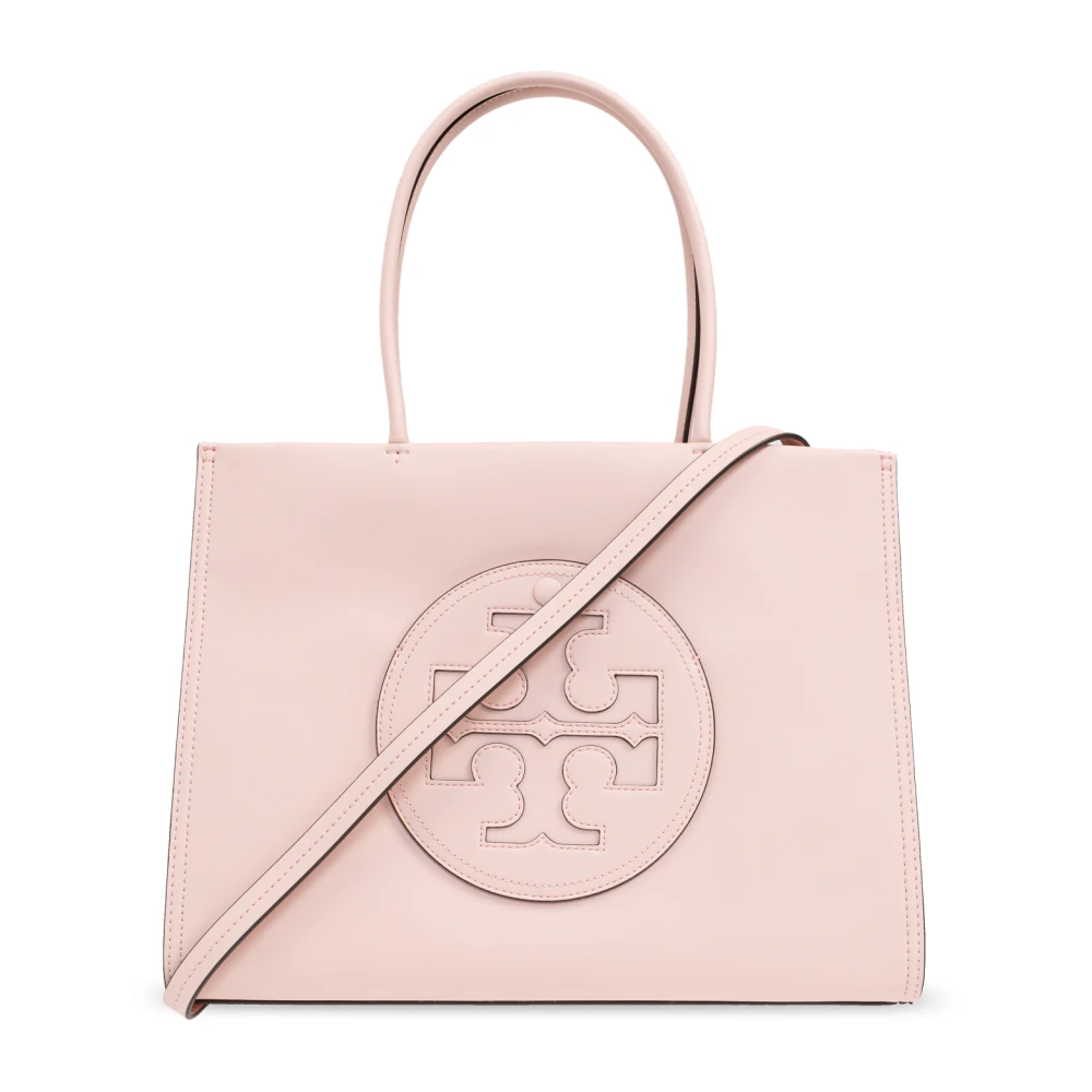 TORY BURCH Totes & shoppers Pink Tote Bag With Iconic Logo in roze