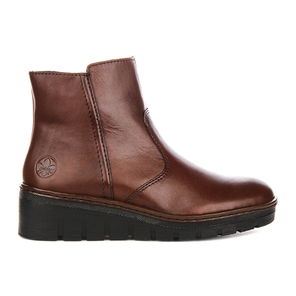 Rieker Women's Brown X9165-27 Ankle Boot - Ankle Boots - 5 Uk - Shoes