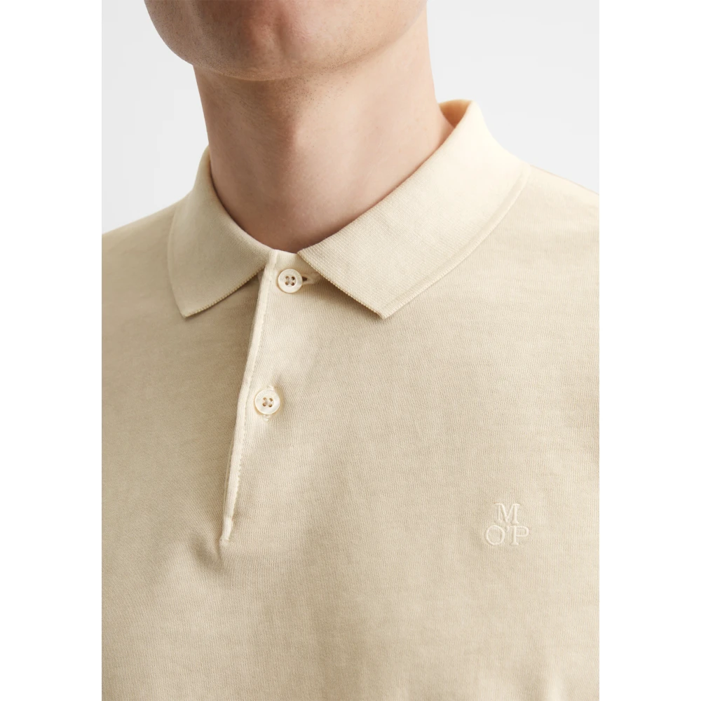 Marc O'Polo shirt jersey regular Beige Heren