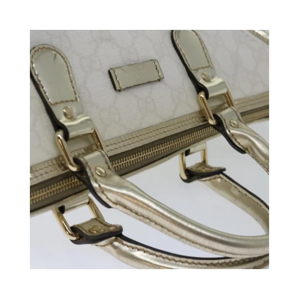 Gucci Vintage Pre-owned Leather handbags White Dames