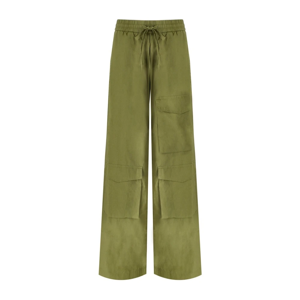 Essentiel Antwerp Wide Trousers Green Dames