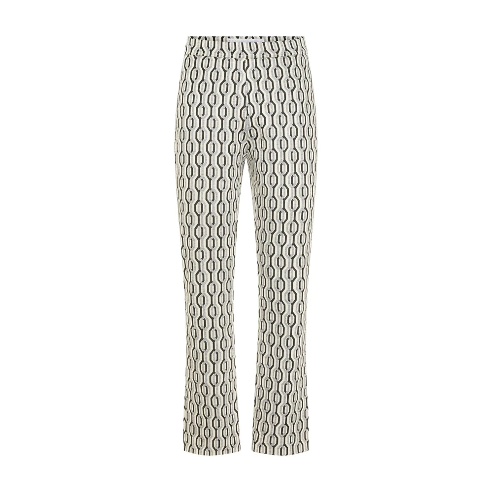 RAFFAELLO ROSSI Trendy Bootcut Broek Macy Multicolor Dames